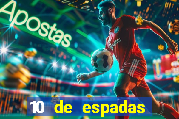 10 de espadas tarot amor